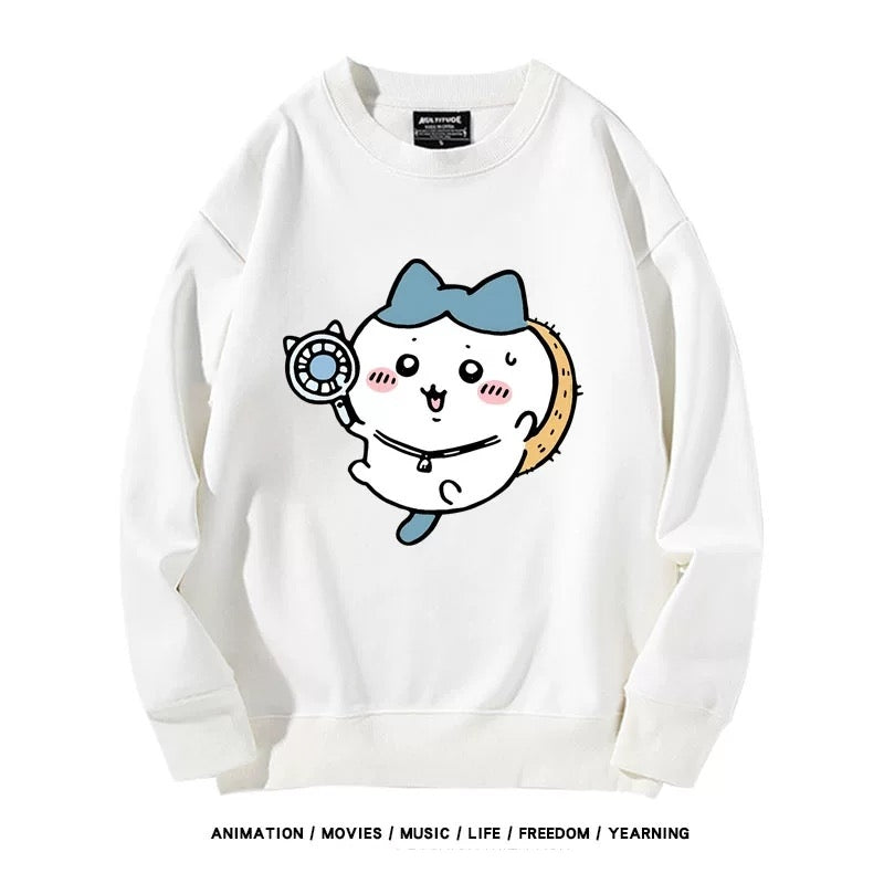 【tops】ちいかわプリントパーカー（ 男女兼用）Ｋ0177