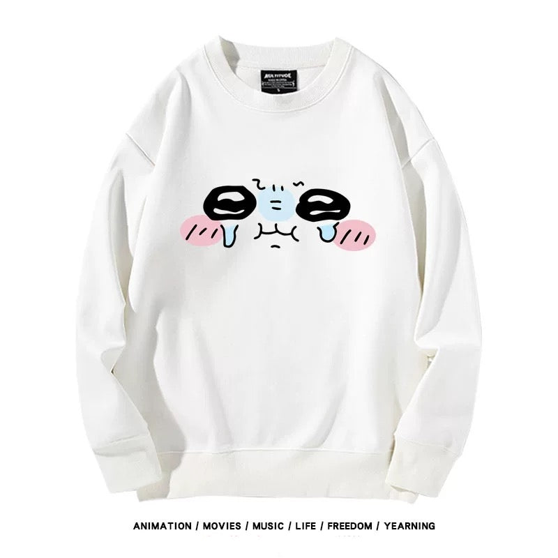 【tops】ちいかわプリントパーカー（ 男女兼用）Ｋ0172