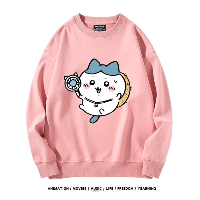 【tops】ちいかわプリントパーカー（ 男女兼用）Ｋ0177