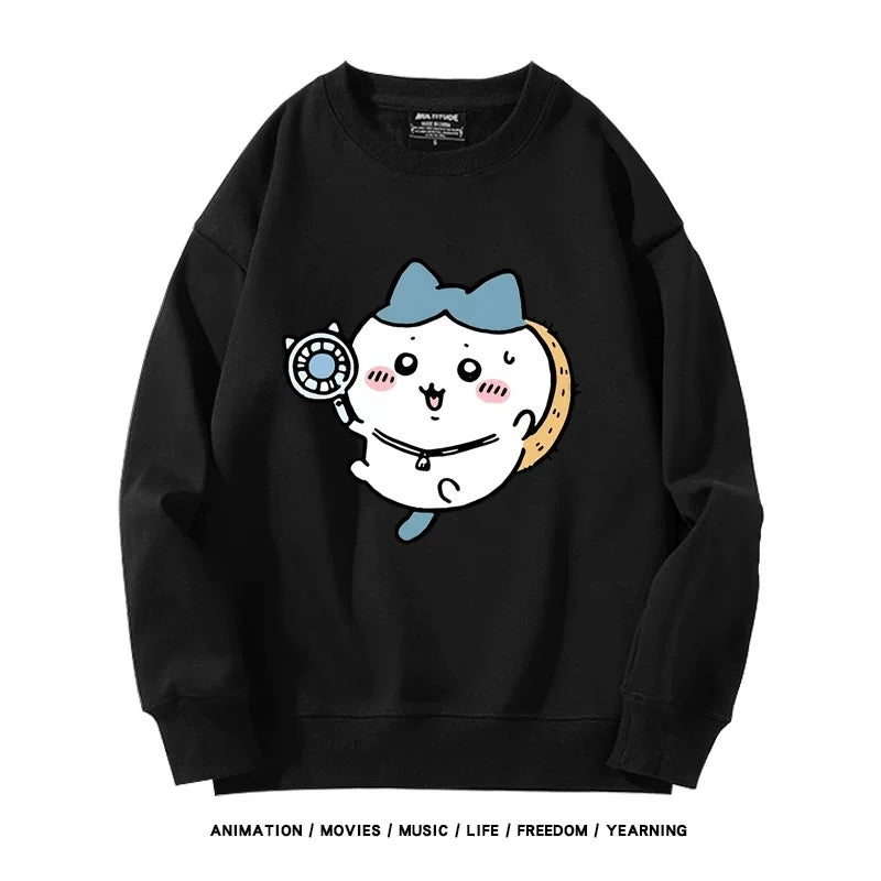 【tops】ちいかわプリントパーカー（ 男女兼用）Ｋ0177