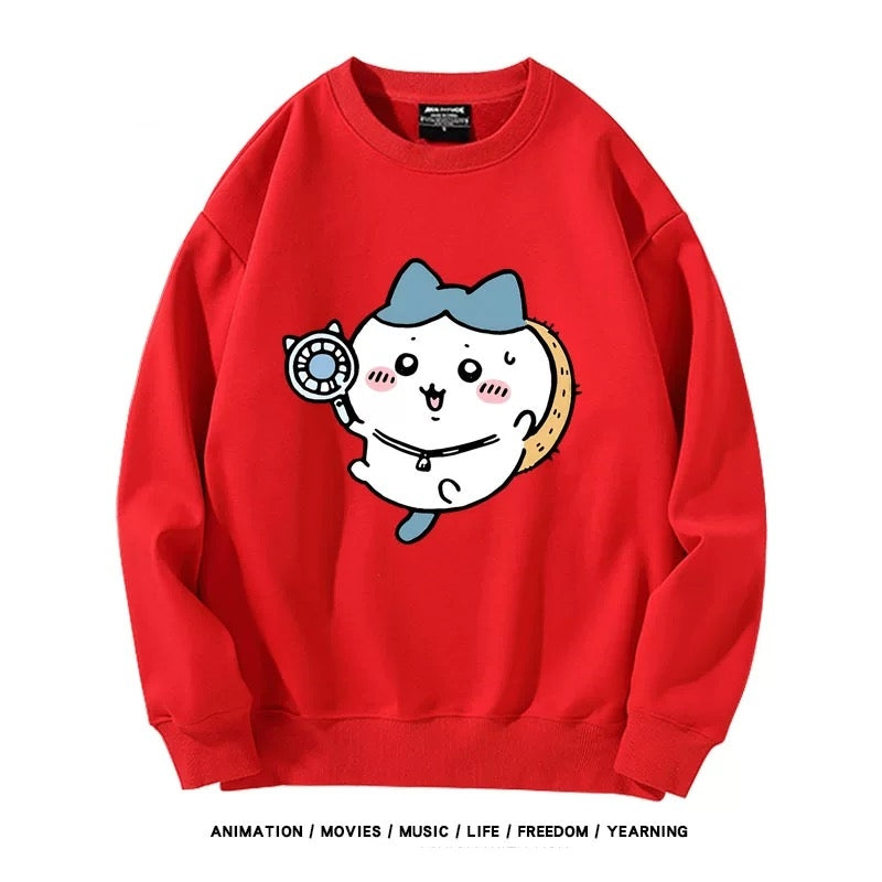 【tops】ちいかわプリントパーカー（ 男女兼用）Ｋ0177