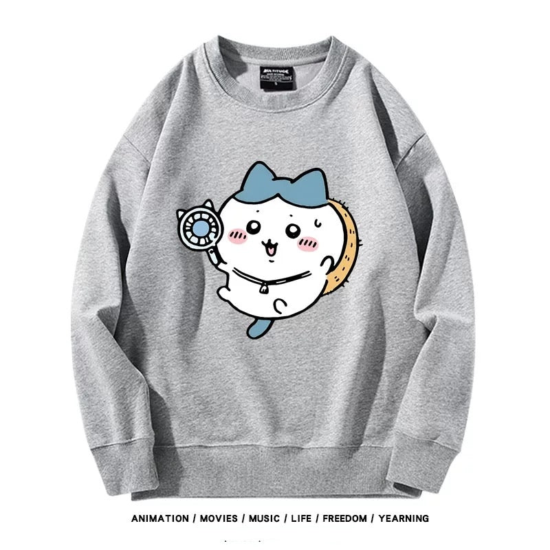 【tops】ちいかわプリントパーカー（ 男女兼用）Ｋ0177