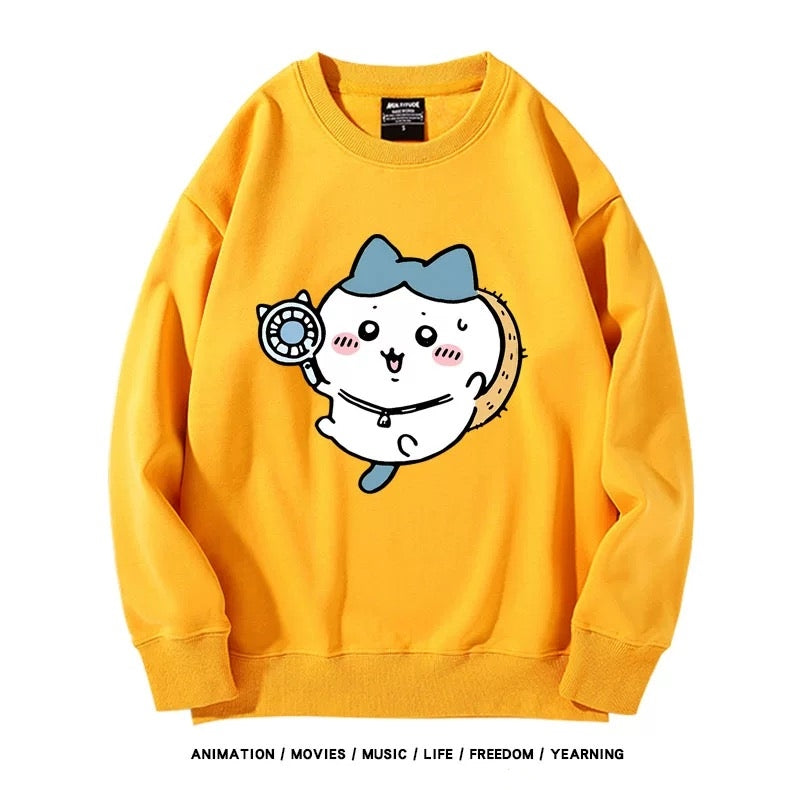 【tops】ちいかわプリントパーカー（ 男女兼用）Ｋ0177