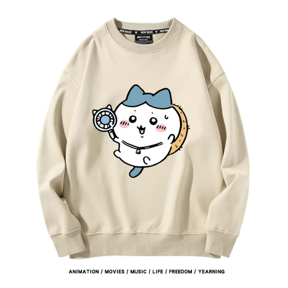 【tops】ちいかわプリントパーカー（ 男女兼用）Ｋ0177