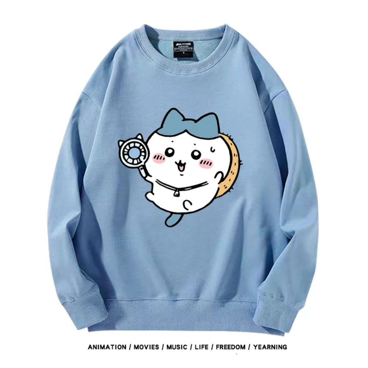 【tops】ちいかわプリントパーカー（ 男女兼用）Ｋ0177