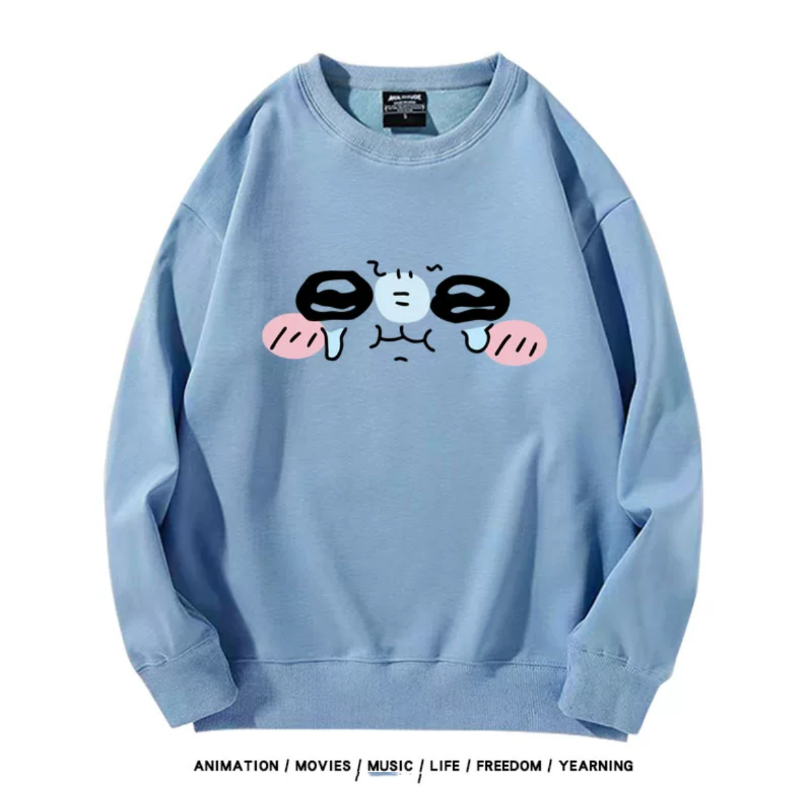 【tops】ちいかわプリントパーカー（ 男女兼用）Ｋ0172