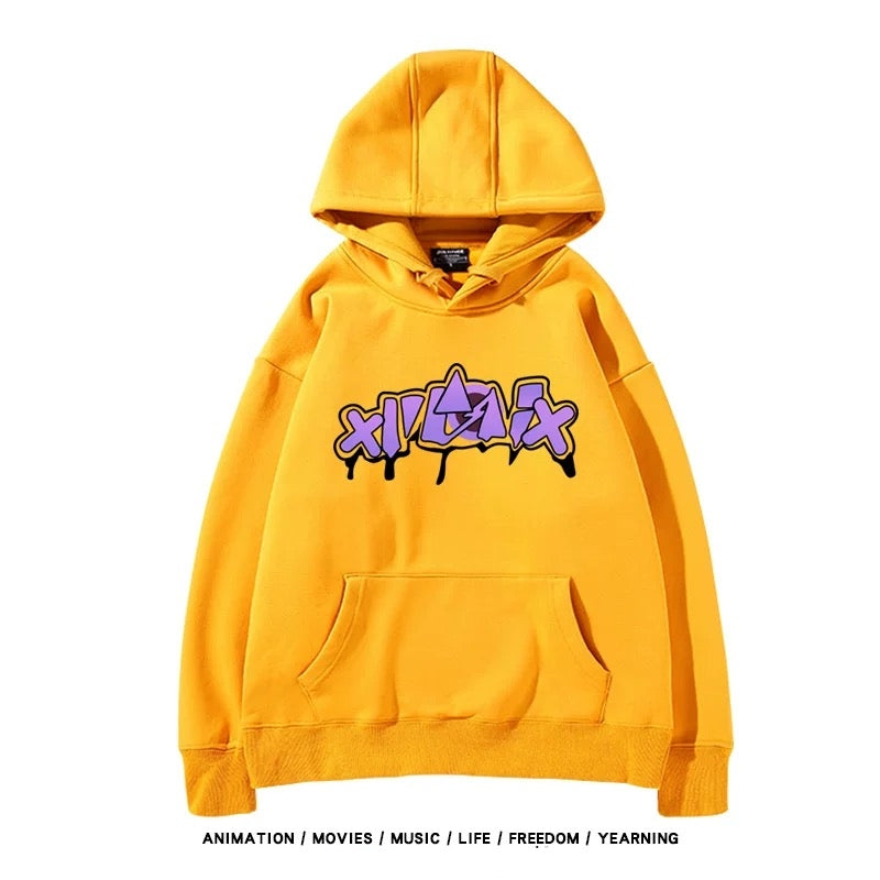 【tops】崩壊-銀狼  プリントパーカー（ 男女兼用）Ｋ0181