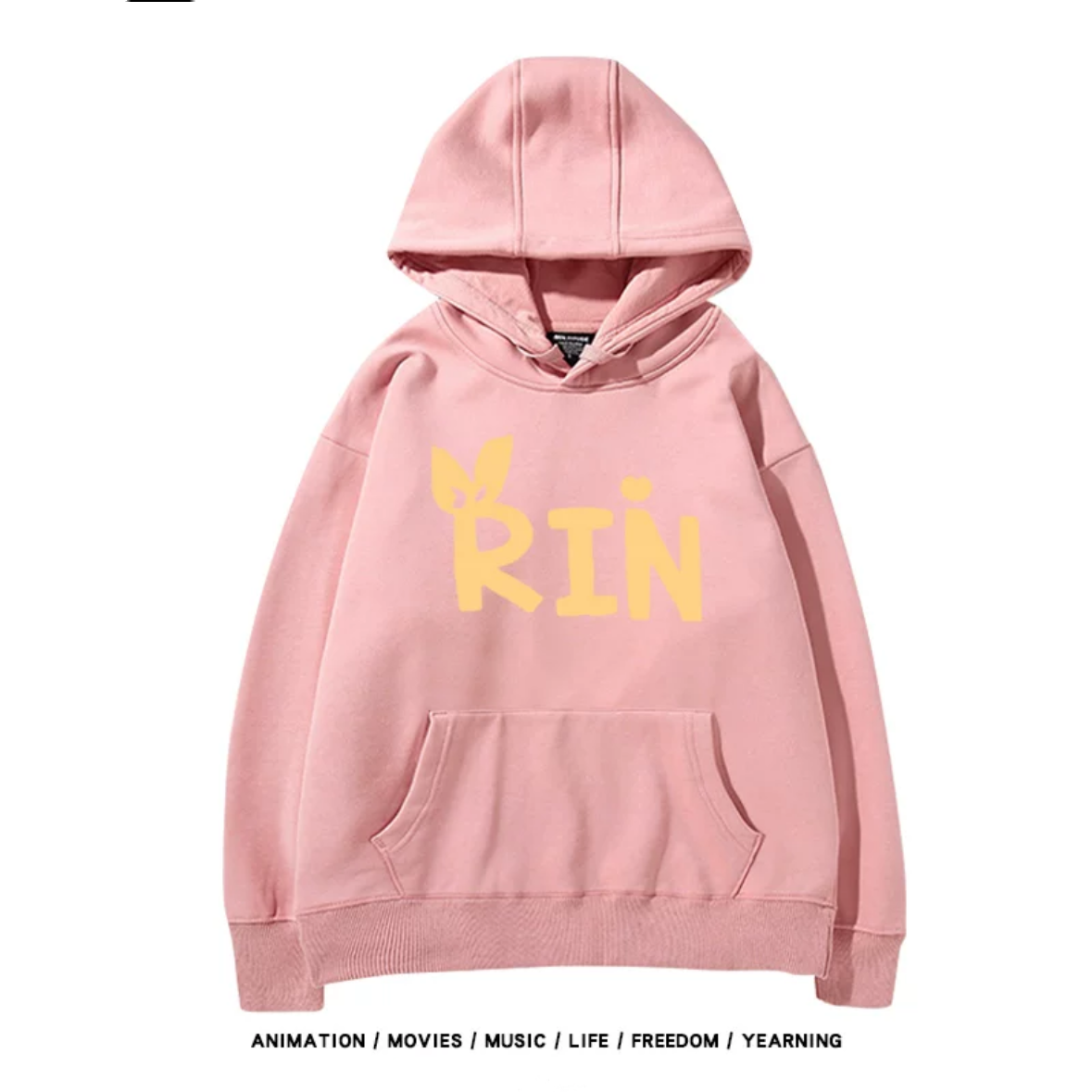 【tops】鏡音鈴プリントパーカー（ 男女兼用）Ｋ0185