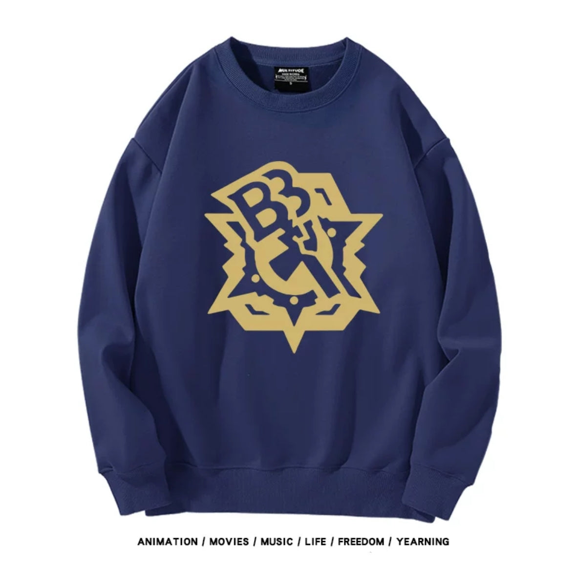 【tops】zenless zone zero Ben Bigger プリントプルオーバー（ 男女兼用）Ｋ0187