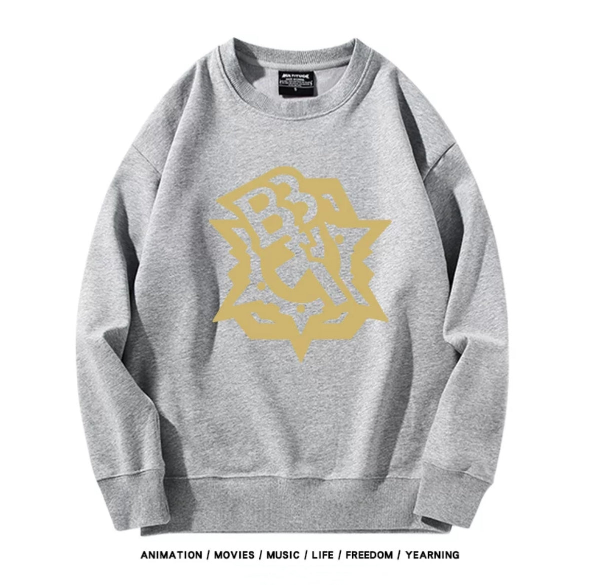 【tops】zenless zone zero Ben Bigger プリントプルオーバー（ 男女兼用）Ｋ0187