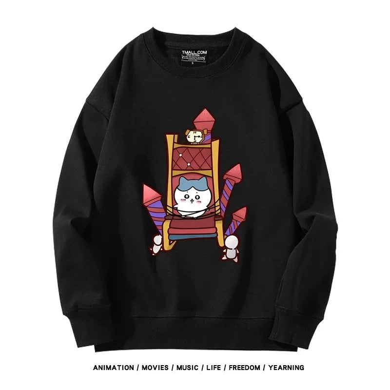 【tops】chiikawaプリントプルオーバー（ 男女兼用）Ｋ0197