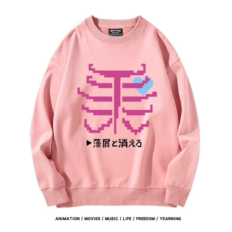 【tops】『GIRLS BAND CRY』プリントプルオーバー（ 男女兼用）K0205