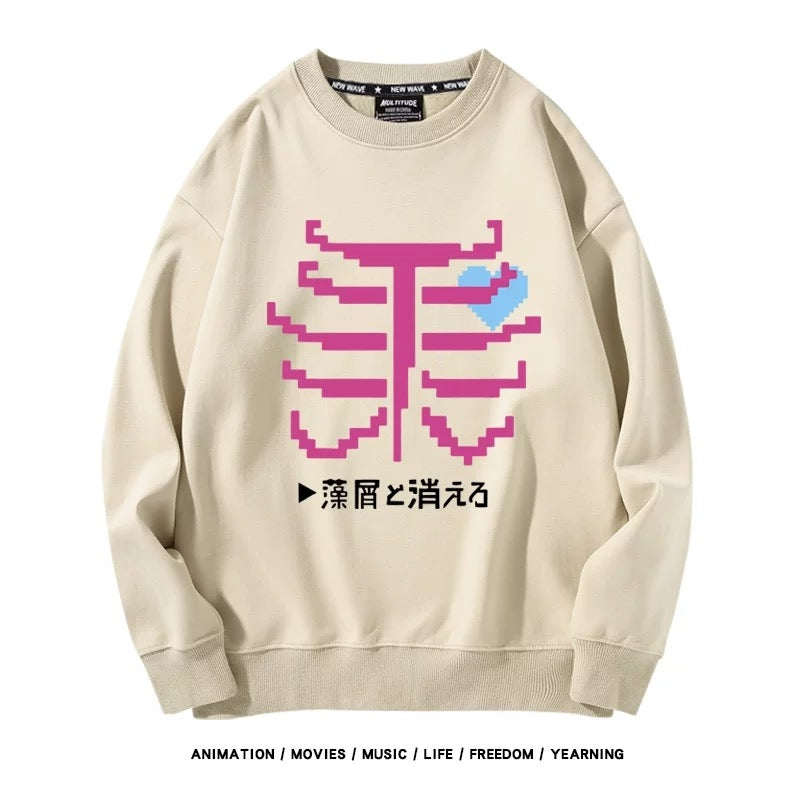 【tops】『GIRLS BAND CRY』プリントプルオーバー（ 男女兼用）K0205