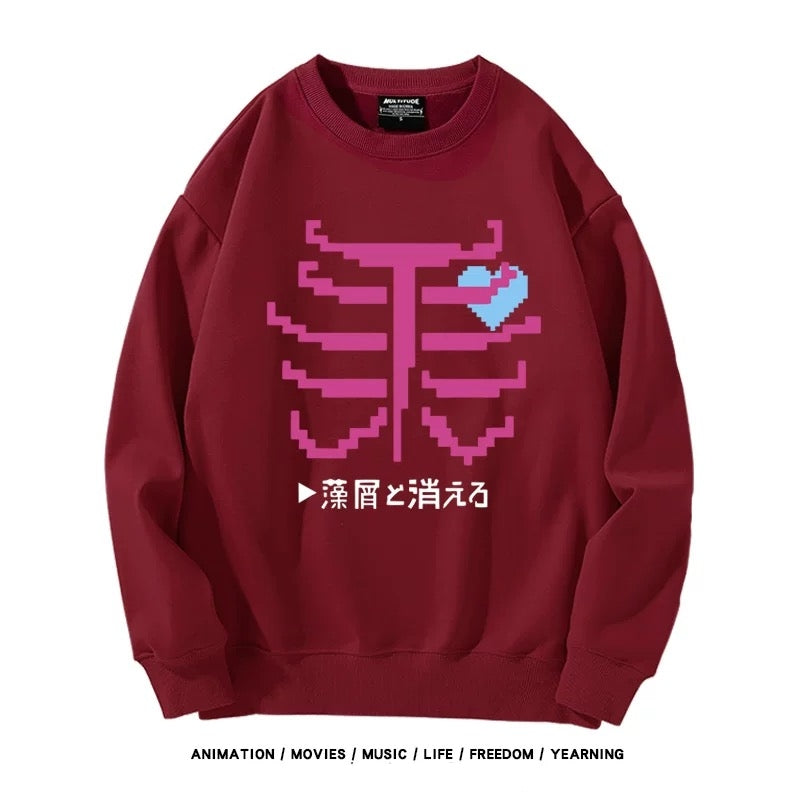 【tops】『GIRLS BAND CRY』プリントプルオーバー（ 男女兼用）K0205