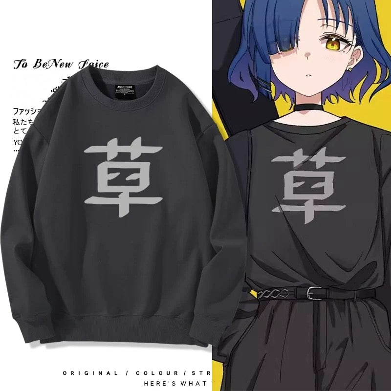 【tops】『ぼっち・ざ・ろっく』山田プリントプルオーバー（ 男女兼用）K0206