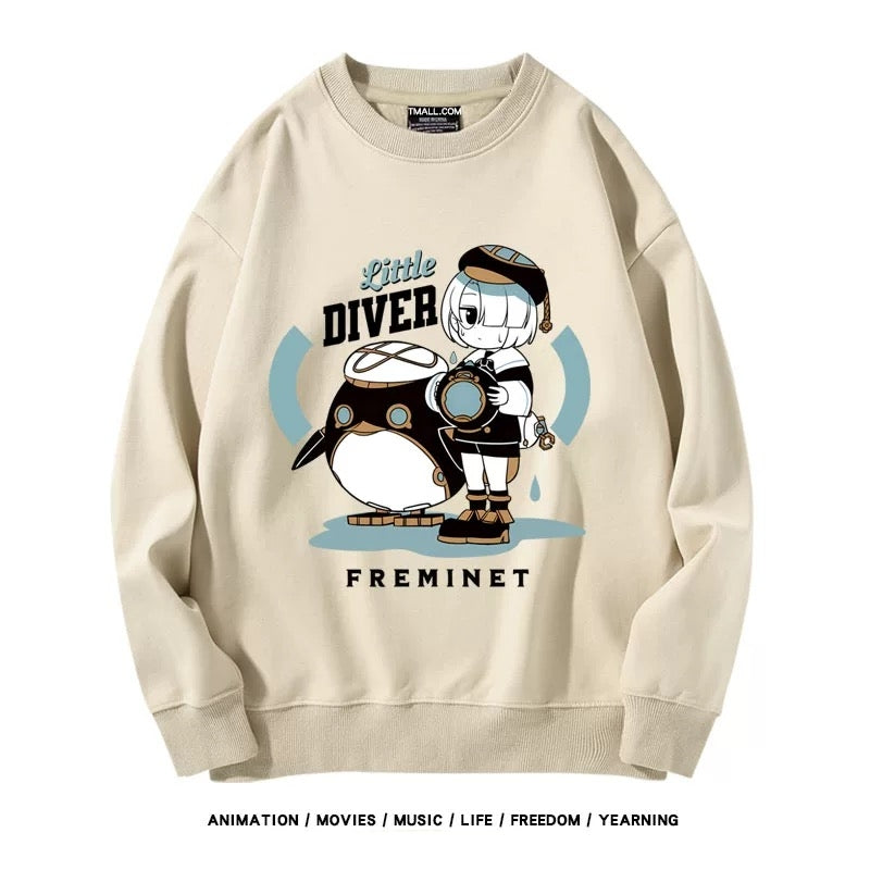 【tops】『原神』プリントプルオーバー（ 男女兼用）K0209