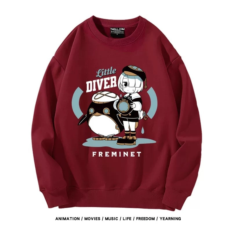 【tops】『原神』プリントプルオーバー（ 男女兼用）K0209