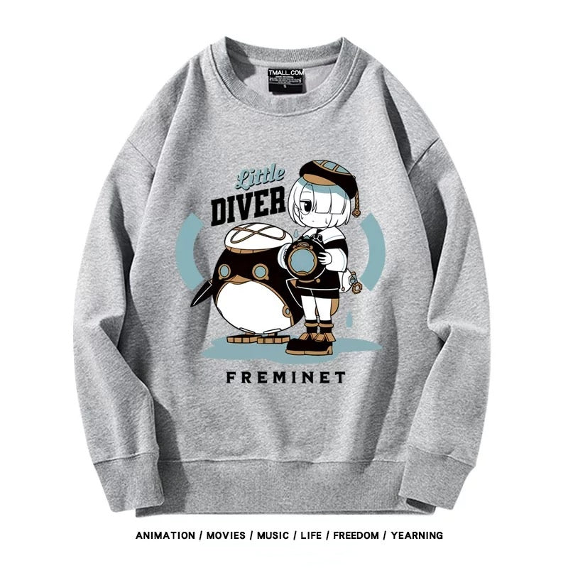 【tops】『原神』プリントプルオーバー（ 男女兼用）K0209