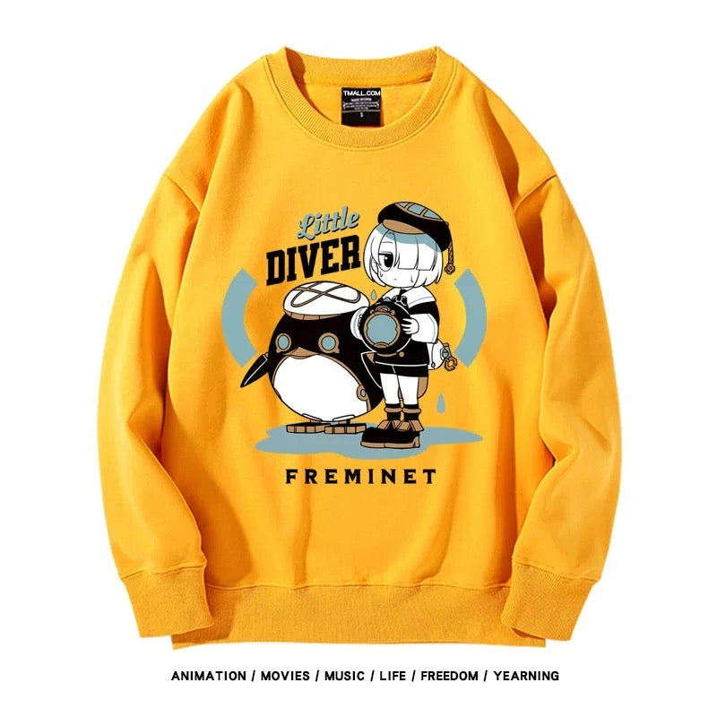 【tops】『原神』プリントプルオーバー（ 男女兼用）K0209