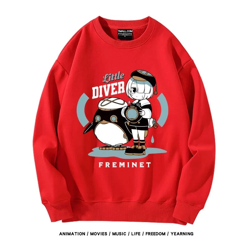 【tops】『原神』プリントプルオーバー（ 男女兼用）K0209