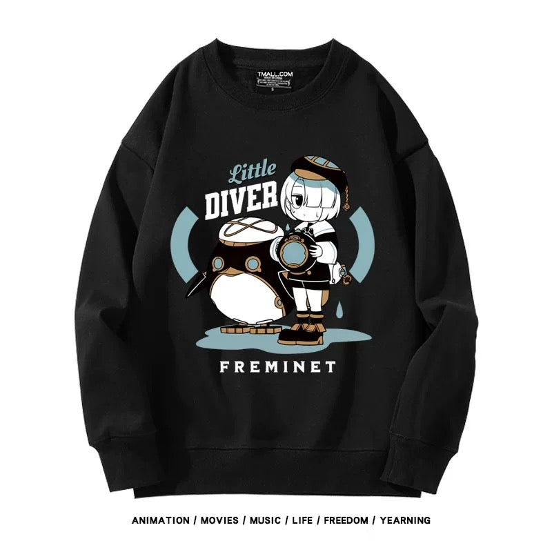 【tops】『原神』プリントプルオーバー（ 男女兼用）K0209