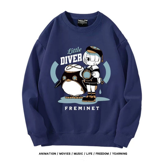 【tops】『原神』プリントプルオーバー（ 男女兼用）K0209