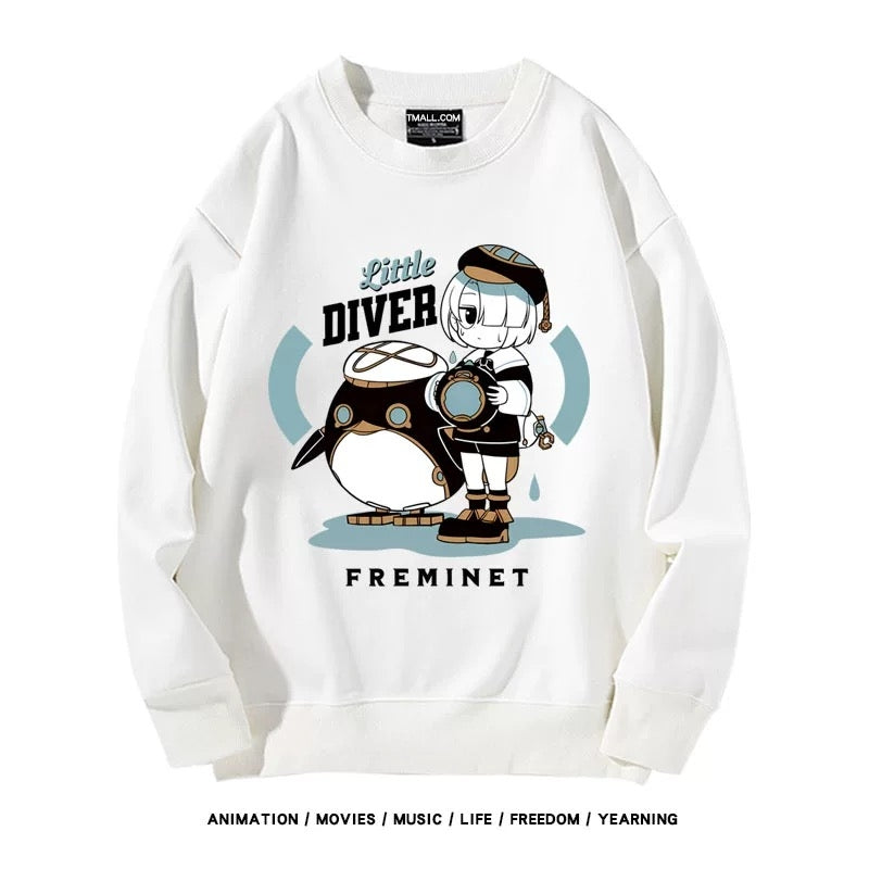 【tops】『原神』プリントプルオーバー（ 男女兼用）K0209