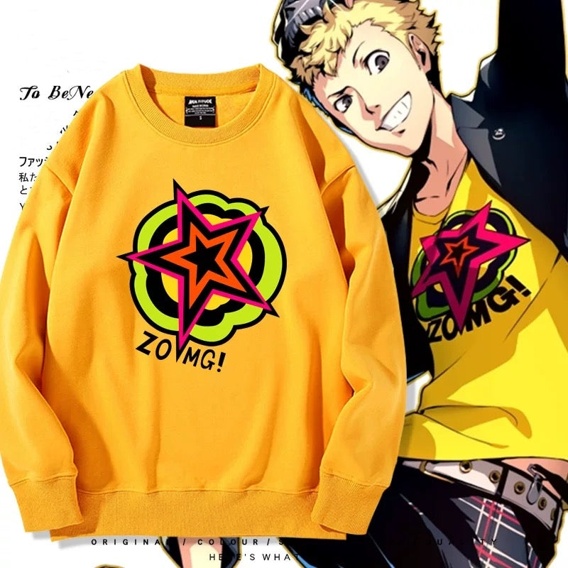 【tops】『ペルソナ』坂本竜司プリントプルオーバー（ 男女兼用）K0212