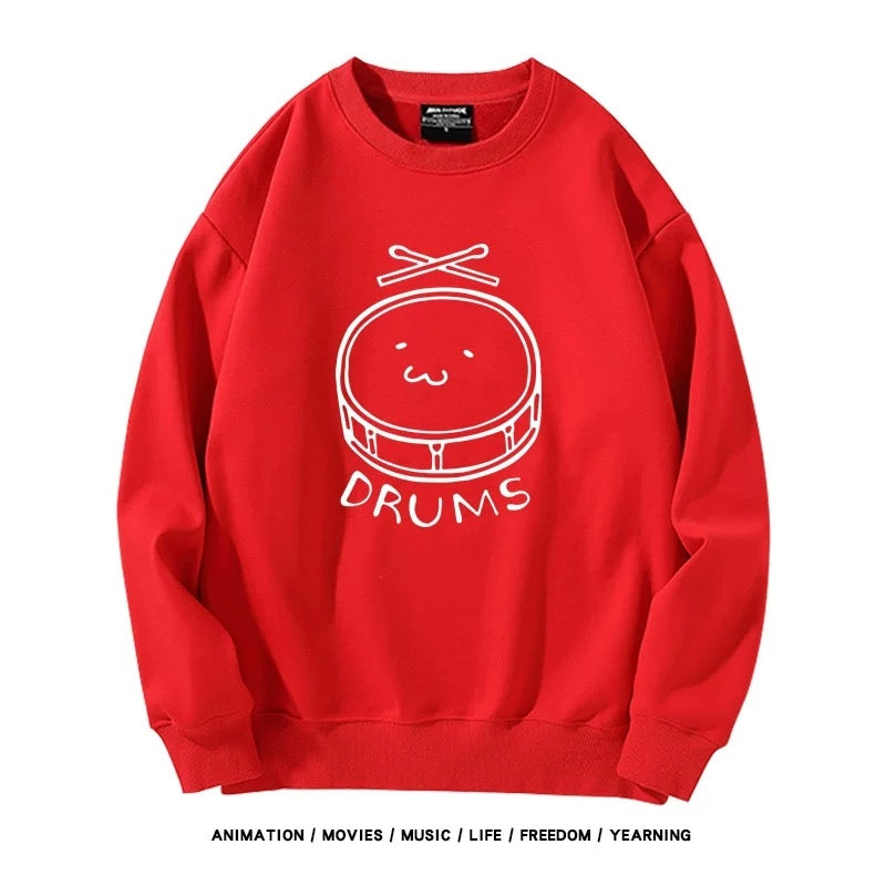 【tops】『 GIRLS BAND CRY』プリントパーカー（ 男女兼用）K0214