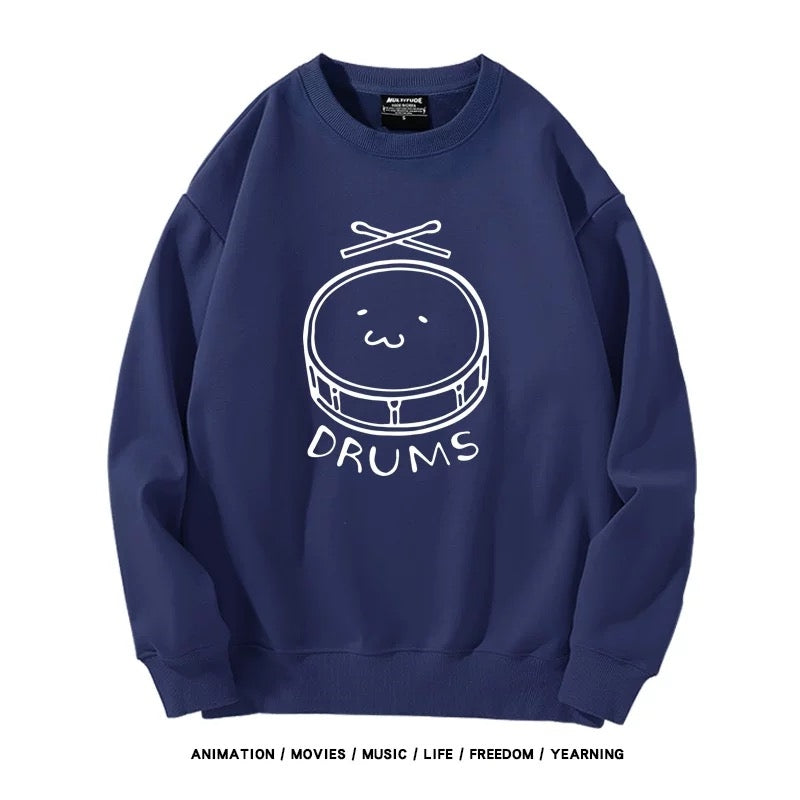 【tops】『 GIRLS BAND CRY』プリントパーカー（ 男女兼用）K0214