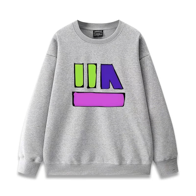 【tops】プリントプルオーバ（ 男女兼用）K0229