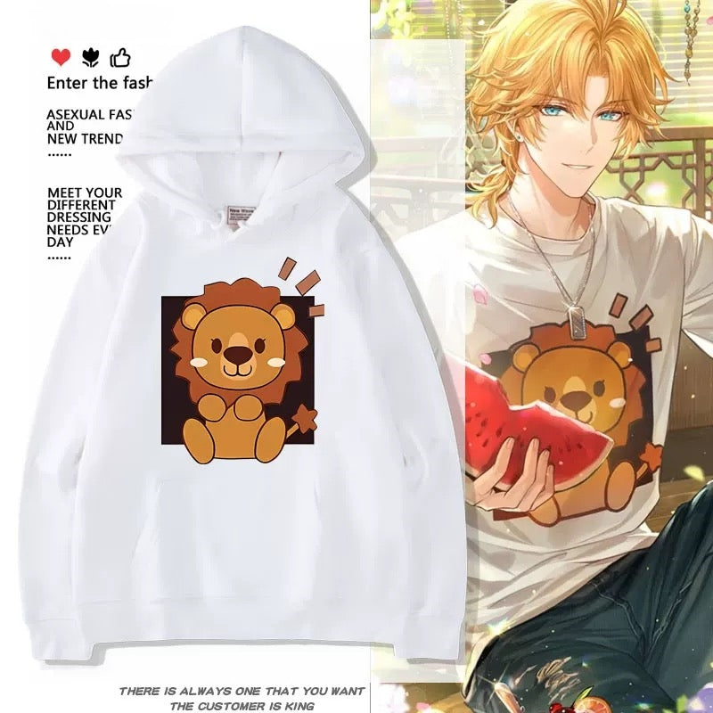 【tops】プリントパーカー（ 男女兼用）K0237