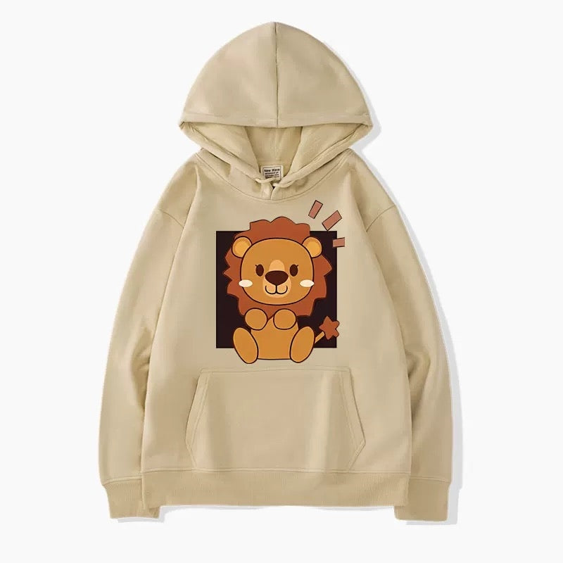 【tops】プリントパーカー（ 男女兼用）K0237