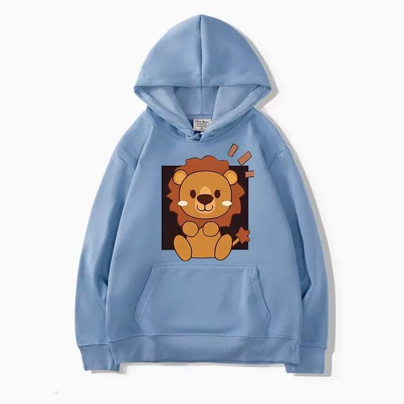 【tops】プリントパーカー（ 男女兼用）K0237