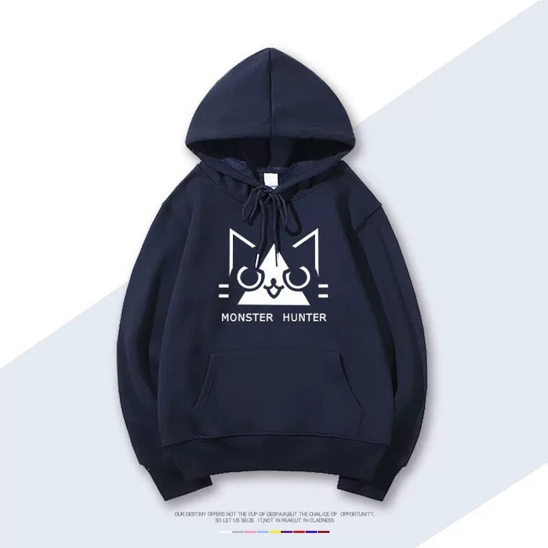 【tops】『モンスターハンター』プリントパーカー  K0244