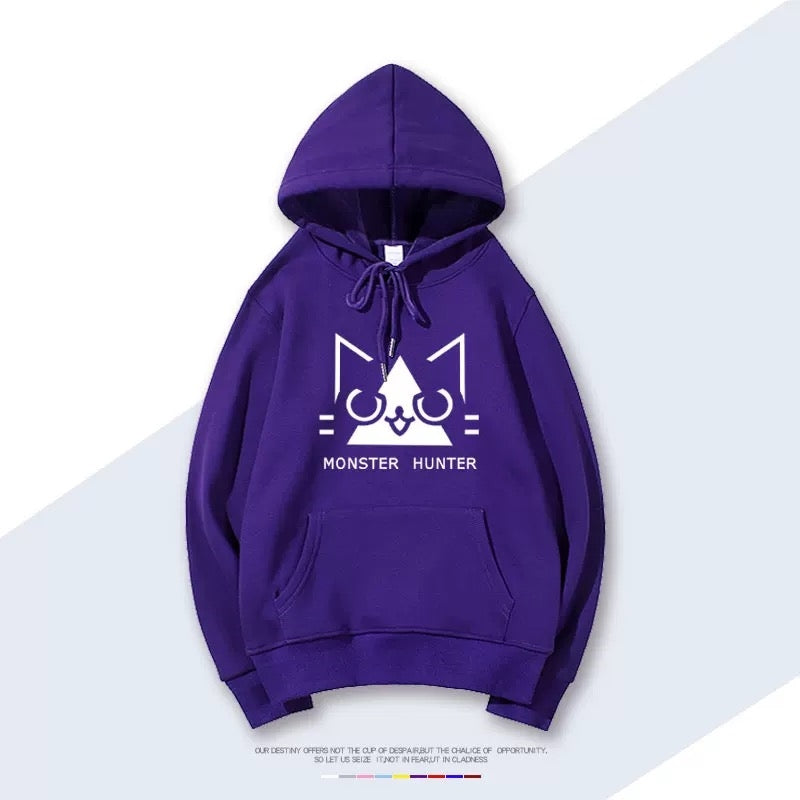 【tops】『モンスターハンター』プリントパーカー  K0244