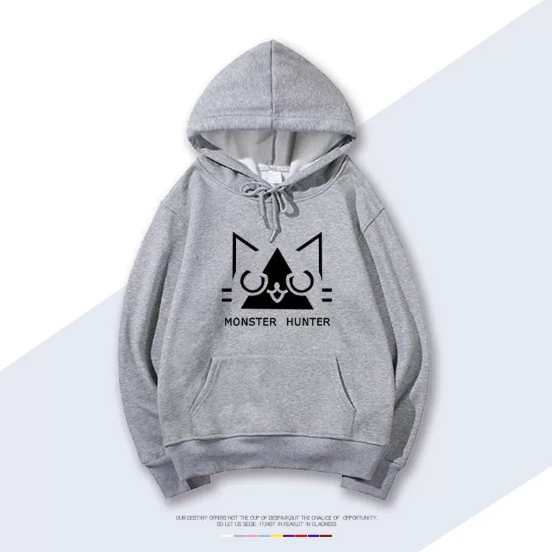 【tops】『モンスターハンター』プリントパーカー  K0244