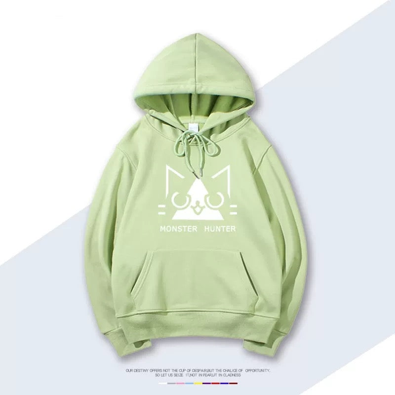 【tops】『モンスターハンター』プリントパーカー  K0244