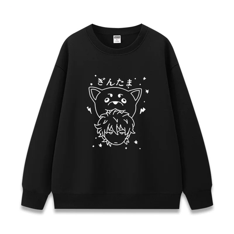 【tops】『銀魂』プリントプルオーバー（ 男女兼用）K0251