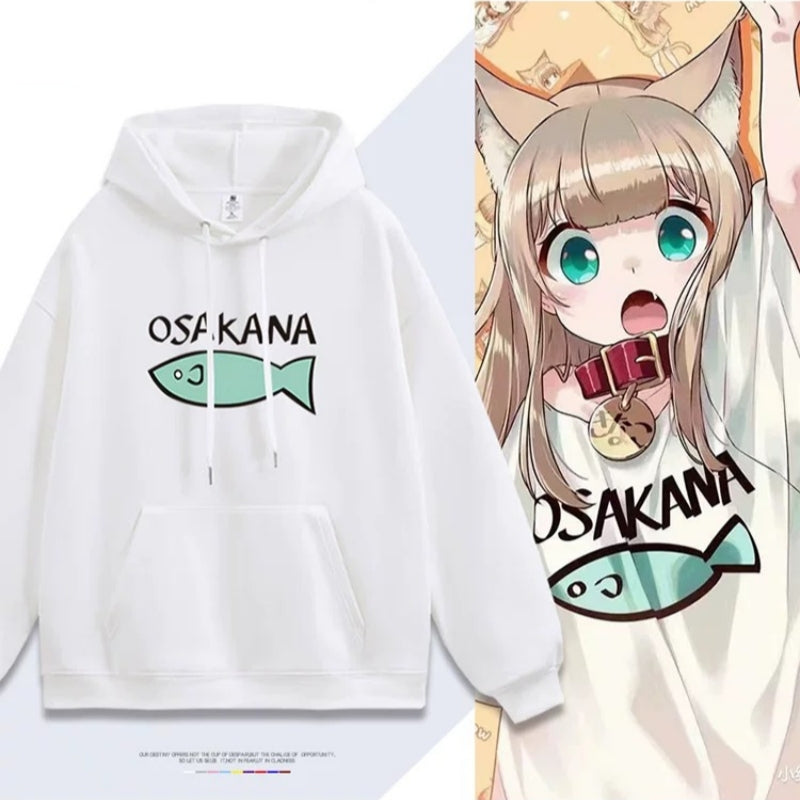 【tops】プリントパーカー（ 男女兼用）K0255