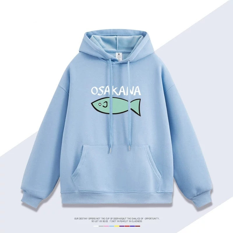 【tops】プリントパーカー（ 男女兼用）K0255