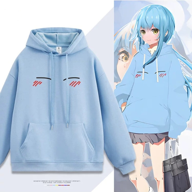 【tops】『転生したらスライムだった件』プリントパーカー（ 男女兼用）K0256