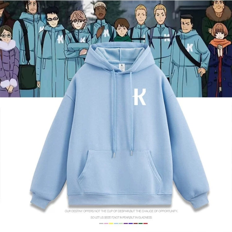 【tops】『風が強く吹いている』プリントパーカー（ 男女兼用）K0257