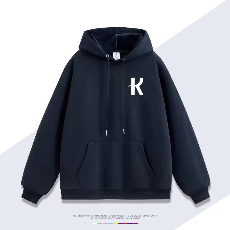 【tops】『風が強く吹いている』プリントパーカー（ 男女兼用）K0257