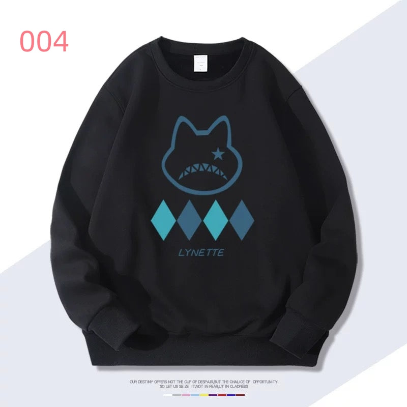 【tops】『原神 』LYNEYプリントパーカー（ 男女兼用）K0259