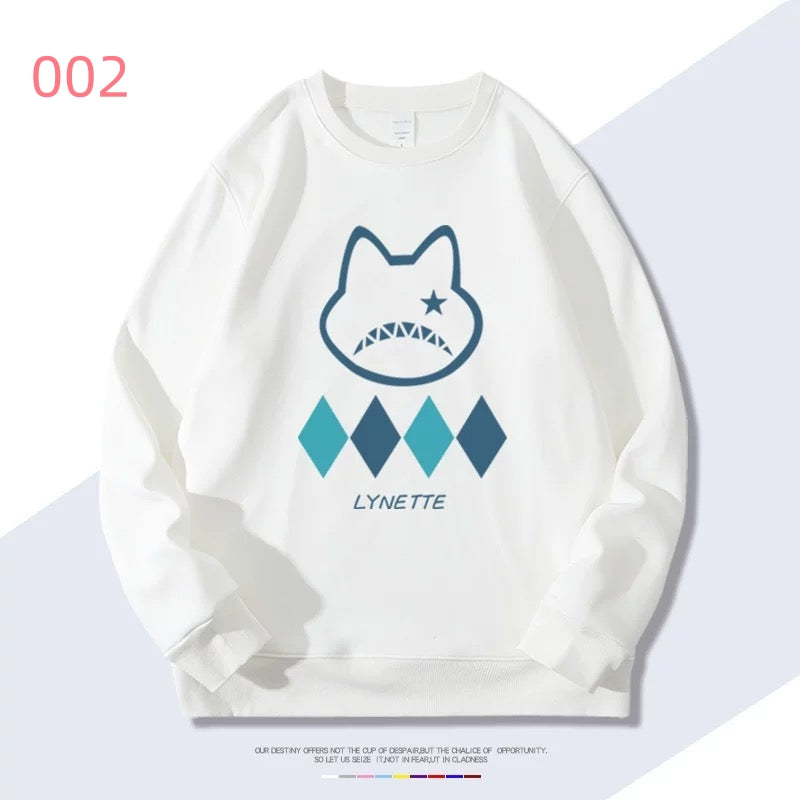 【tops】『原神 』LYNEYプリントパーカー（ 男女兼用）K0259