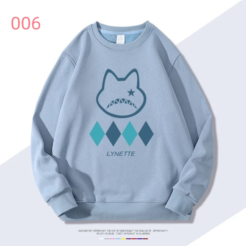 【tops】『原神 』LYNEYプリントパーカー（ 男女兼用）K0259