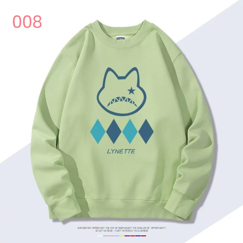 【tops】『原神 』LYNEYプリントパーカー（ 男女兼用）K0259