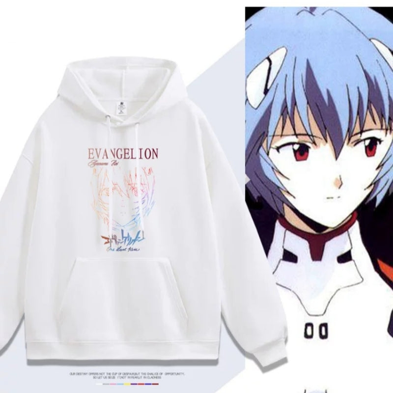 【tops】EVAプリントパーカー（ 男女兼用）K0263