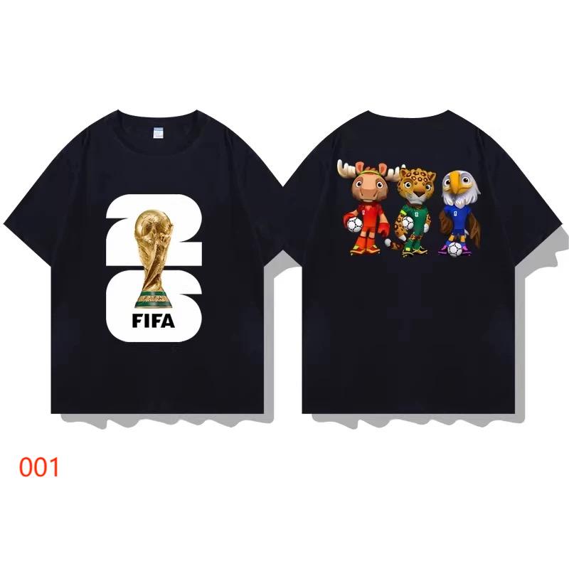 【tops】FIFAプリントTシャツ K0560